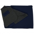 Mufflon - Blanket Logo - Decke Gr 200 x 140 cm blau/schwarz