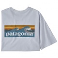 Patagonia - Boardshort Logo Pocket Responsibili-Tee - T-Shirt Gr S grau