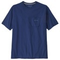 Patagonia - Boardshort Logo Pocket Responsibili-Tee - T-Shirt Gr S blau
