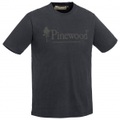 Pinewood - Outdoor Life T-Shirt - T-Shirt Gr S grau/schwarz