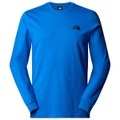 The North Face - L/S Redbox Tee - Longsleeve Gr L blau
