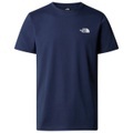 The North Face - S/S Simple Dome Tee - T-Shirt Gr L blau