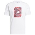 adidas - C Camo Box Tee - T-Shirt Gr M weiß