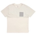 Mazine - Halfway Striped T - T-Shirt Gr M weiß