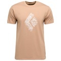 Black Diamond - Engineered Diamond S/S Tee - T-Shirt Gr XS beige