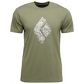 Black Diamond - Engineered Diamond S/S Tee - T-Shirt Gr XS oliv