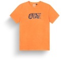 Picture - Basement Leo Tee - T-Shirt Gr L;M;S;XL;XXL orange;schwarz