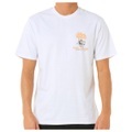 Rip Curl - Shaper Address Tee - T-Shirt Gr M weiß