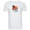 GreenBomb - Nature Car Surf Guide T-Shirt - T-Shirt Gr L weiß