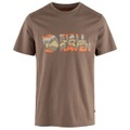 Fjällräven - Multicolor Logo T-Shirt - T-Shirt Gr L;M;S;XS;XXL beige;braun;schwarz