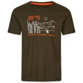Seeland - Landscape T-Shirt - T-Shirt Gr S braun/oliv