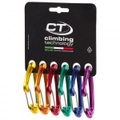 Climbing Technology - Fly-Weight Evo - Schnappkarabiner Gr 6-Pack schwarz
