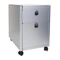 Lehni, Office-Rollkorpus, Farbe schwarz, Schubladen 3 x a6, Griff mit schloss