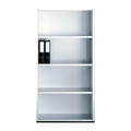 Lehni, Office-Regal, Farbe weiss, Höhe/Tablare 157 cm/5 tablare
