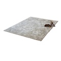 Funk Teppich, Grösse d. 200 cm, Leinenfarben 9220 samtblau