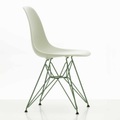 Eames Plastic Chair RE DSR Colours Stuhl, Farbe kieselstein 11 / eames sea foam green 31, Gleiter für teppichböden