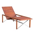Magnus Olesen, Xylofon Sunchair Sonnenliege, Holz teak, oiled