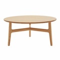 Freya Coffee Table Couchtisch, Grösse h. 50 x l. 120 x b. 60cm, Holz oak, transparent lacquer