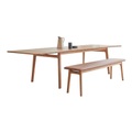 Freya Dining Table Esstisch, Holz oak, soap treatment