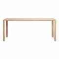 Slender Coffee Table Couchtisch, Holz oak, soap treatment, Grösse b. 48 x l. 48 x h. 50cm
