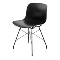 Magis Spa, Troy Wireframe Stuhl, Sitzschale beige 1733c, Untergestell gold