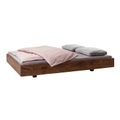 Simple Bett, Holz eiche, Für Matratze b. 140 × l. 200 cm