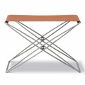 Fredericia, JG Stool Klappstuhl , Ausführung leder max 95 - cognac