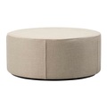 Mono Pouf Hocker , Bezug stoff remix3 - 223 beige, Grösse d. 39 x h. 43 cm