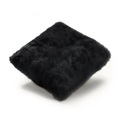 Kissen Nube, Grösse l. 50 x b. 50 cm, Ausführung double-sided, Farbe jet black