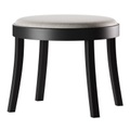 12-423 Seley Lounge Ottomann/Hocker, Holz buche weiss hg330, Stoff remix 0233