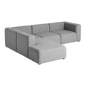 MAGS Corner Stoffsofa Combination 2, Bezug steelcut trio 0195, Armlehne (vor dem Sofa stehend) rechts