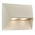 Nordlux Pontio Außenbeleuchtung Wandleuchte Aluminium Sanded | Geeignet für 1x GU10