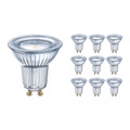 Mehrfachpackung 10x Osram Parathom LED-Spot GU10 PAR16 4.3W 350lm 120D - 830 | Ersatz für 50W