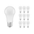 Mehrfachpackung 10x Osram Parathom Classic LED E27 Birne Matt 8.5W 806lm - 840 | Ersatz für 60W