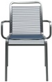 Stern Stapelsessel Oskar Aluminium Graphit