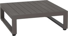 Stern Lounge-Hocker/Beistelltisch Arturo 80X80 cm Aluminium Taupe