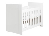 Bopita Umbau-Bett 60X120/90X200 Manhatten Weiss Hochglänzend