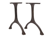 Norr11 Table Legs Maiden, Set - Iron/Tall