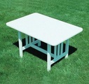 Herrenhaus Antoine Tisch rechteckig L 140 x B 90 x H 74 cm