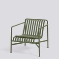 Hay Palissade Lounge Chair High & Low Seat Cushion Olive