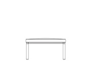 Norr11, Norr11 Man Lounge Ottoman Velvet