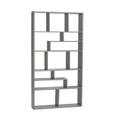 Huebsch Regal, 14 Fächer, Holz, Grau