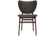 Norr11, Norr11 Elephant Dining Chair, Dark Stained Frame / Leather