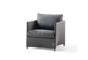 Cane-line, Cane-Line Diamond Loungesessel inkl. Sunbrella Kissensatz