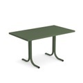 Emu Table System Tisch Mit Abnehmbarer Platte Und Eckiger Tischkante 80X140