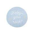 Lorena Canals Mr. Wonderful Collection Baby You rock 120 x 120 cm