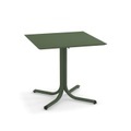 EMU Tisch Mit Abnehmbarer Platte Und Flacher Tischkante 80X80