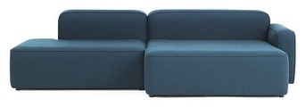 Normann Copenhagen Rope Sofa 2-Sitzer Chaiselong Fame Hybrid
