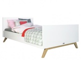 Bopita, Bopita Doppelbett 120x200 Lynn Weiss/Natur