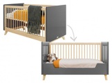Bopita, Bopita Tagesbett 70x140 Kyan Deep Grey/natur